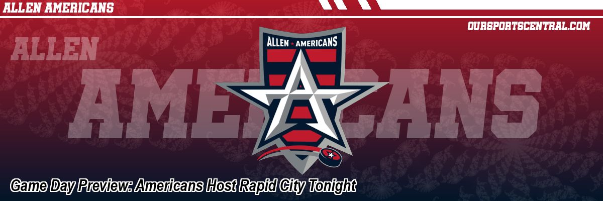 Game Day Preview: Americans Host Rapid City Tonight