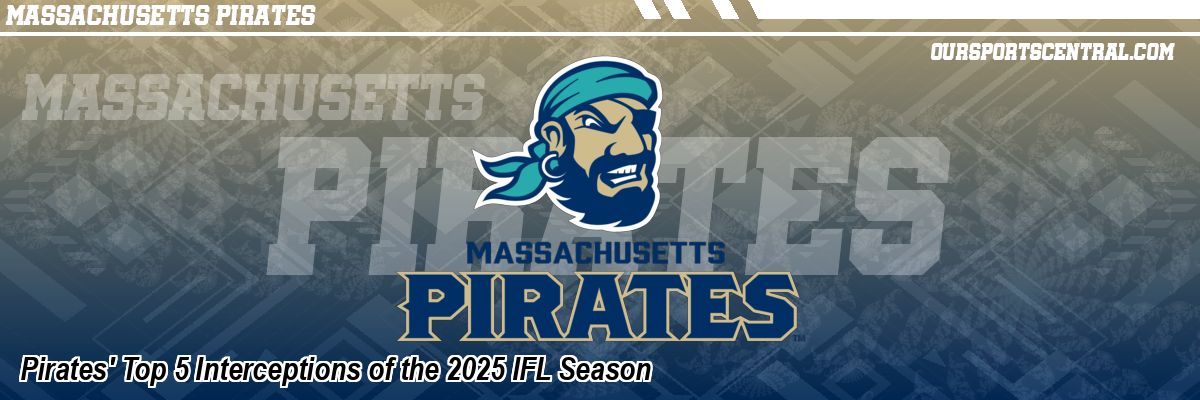 Pirates' Top 5 Interceptions of the 2025 IFL Season
