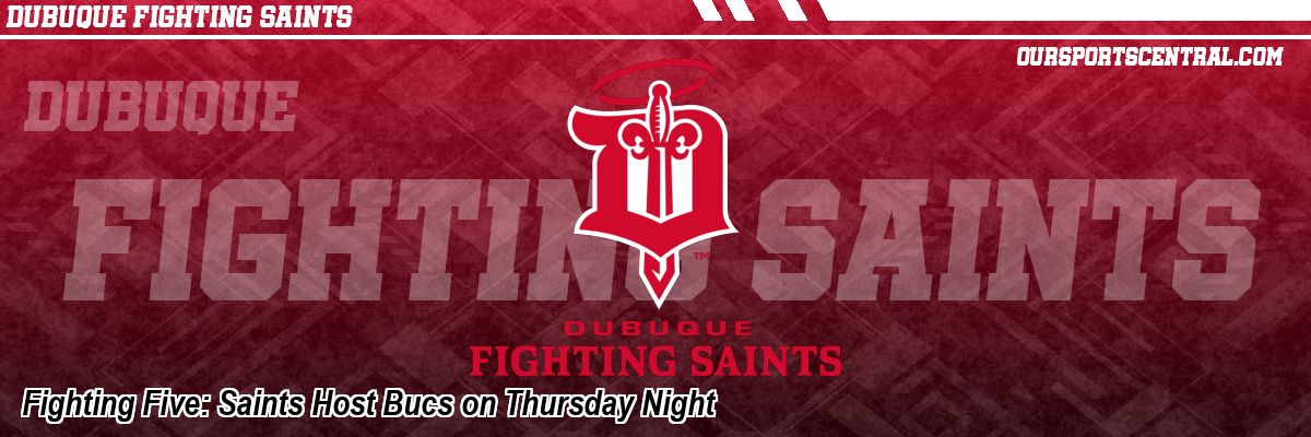Fighting Five: Saints Host Bucs on Thursday Night