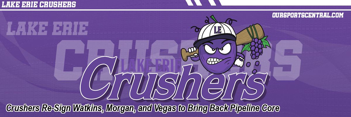 Crushers Re-Sign Watkins, Morgan, and Vegas to Bring Back Pipeline Core