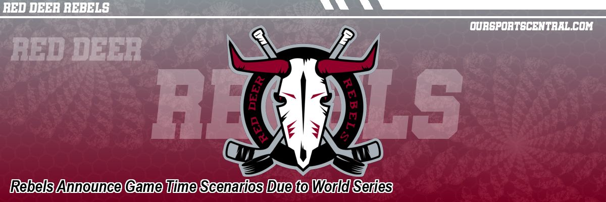 Rebels Announce Game Time Scenarios Due to World Series