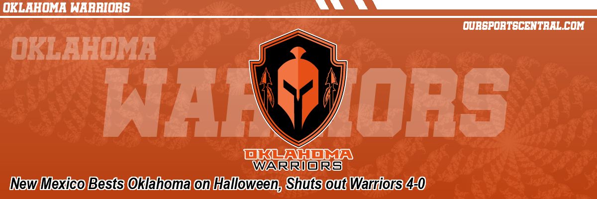 New Mexico Bests Oklahoma on Halloween, Shuts out Warriors 4-0
