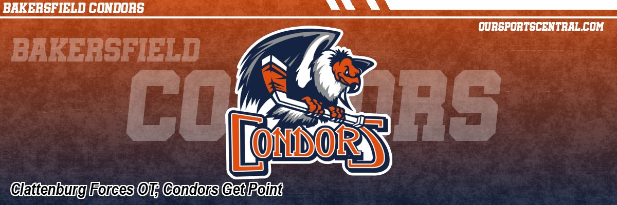 Clattenburg Forces OT; Condors Get Point