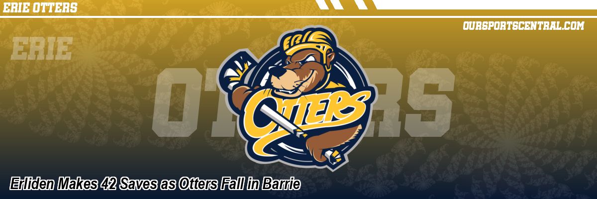 Erliden Makes 42 Saves as Otters Fall in Barrie