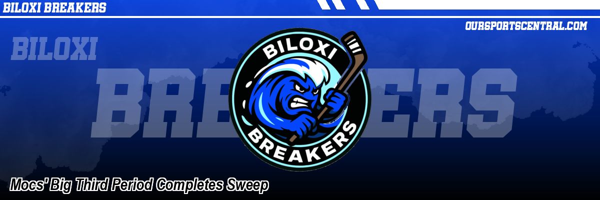 Mocs' Big Third Period Completes Sweep