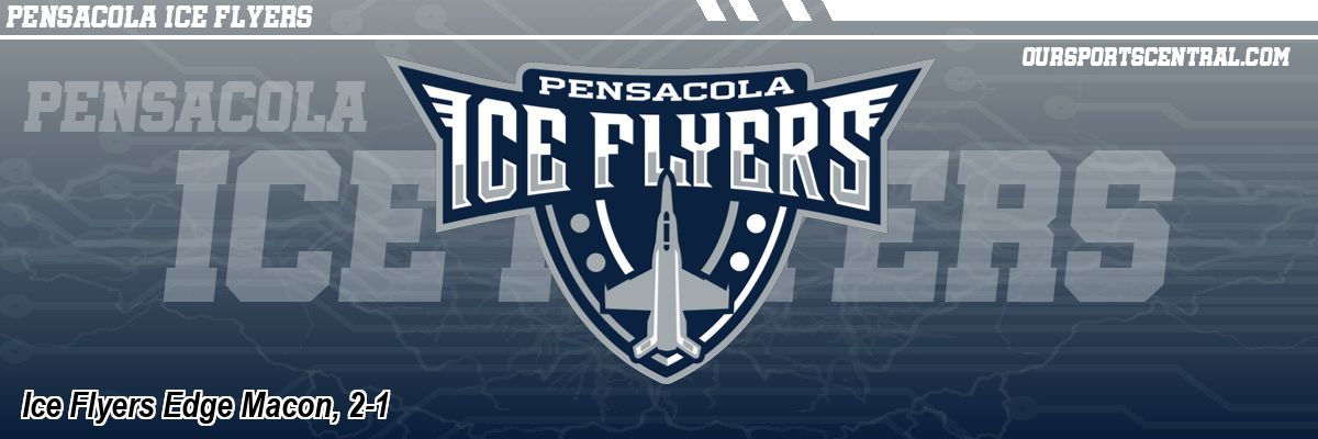 Ice Flyers Edge Macon, 2-1