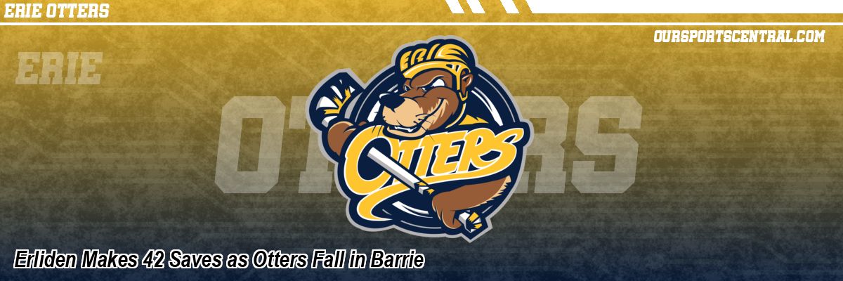 Erliden Makes 42 Saves as Otters Fall in Barrie