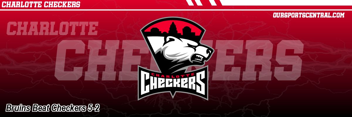 Bruins Beat Checkers 5-2