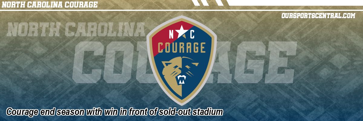 Courage end season with win in front of sold-out stadium