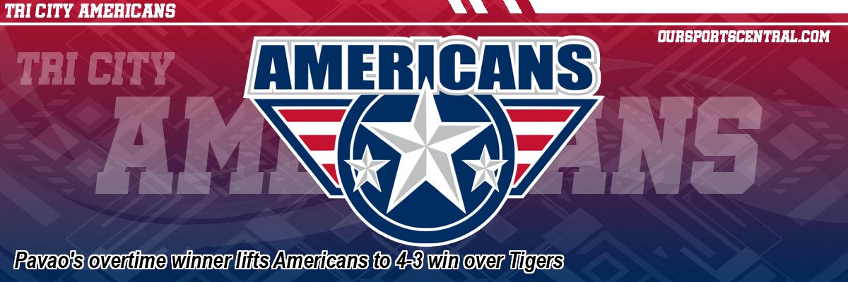 Pavao's overtime winner lifts Americans to 4-3 win over Tigers