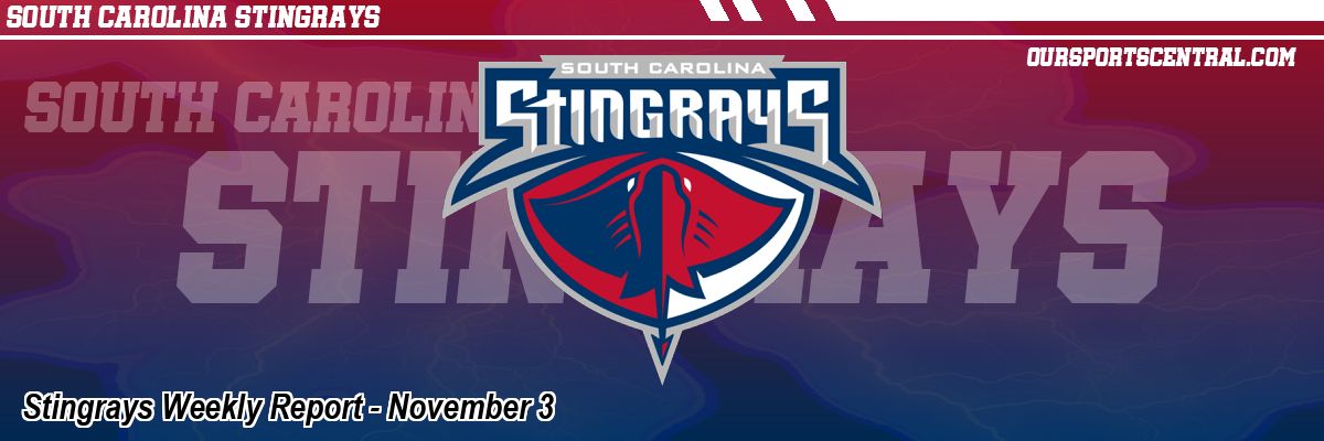 Stingrays Weekly Report - November 3