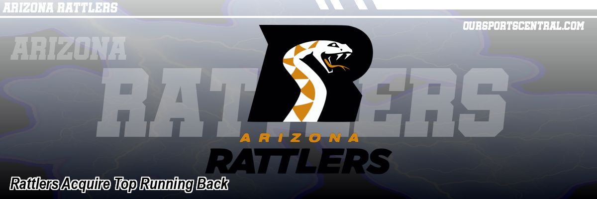 Rattlers Acquire Top Running Back