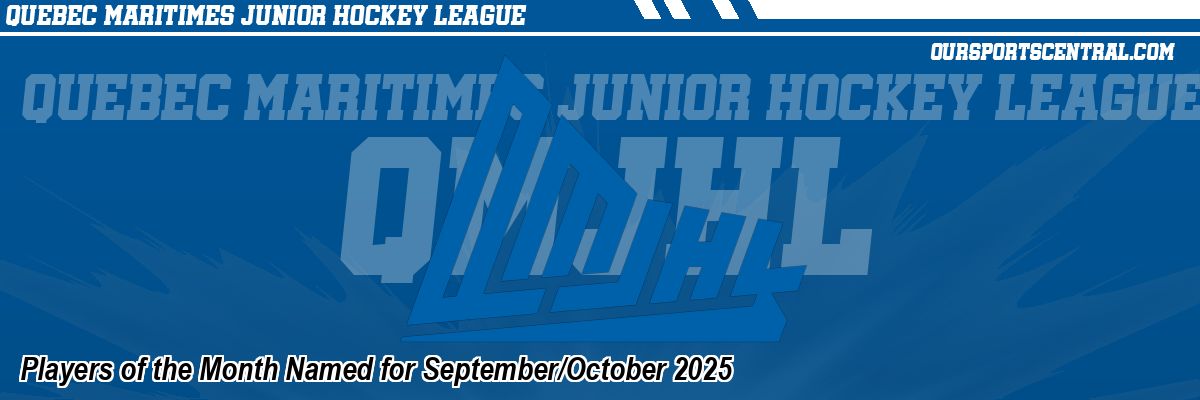 Players of the Month Named for September/October 2025