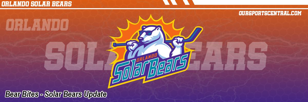 Bear Bites - Solar Bears Update