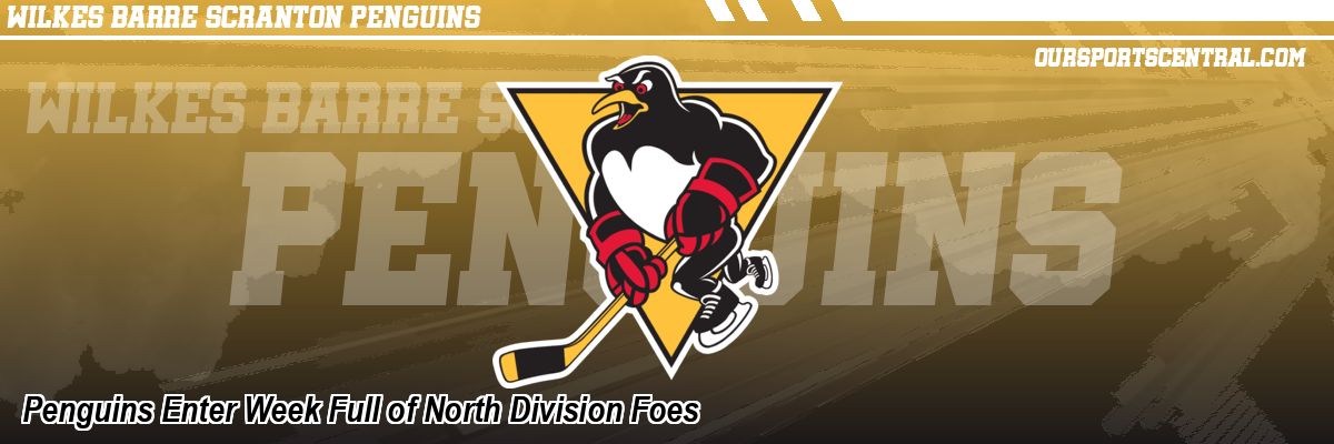 Penguins Enter Week Full of North Division Foes