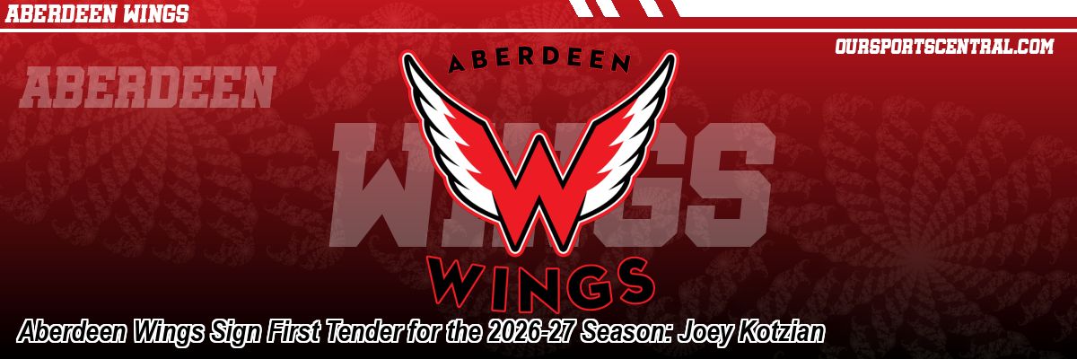 Aberdeen Wings Sign First Tender for the 2026-27 Season: Joey Kotzian