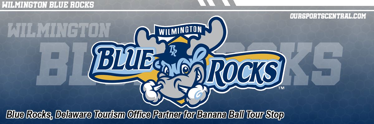 Blue Rocks, Delaware Tourism Office Partner for Banana Ball Tour Stop