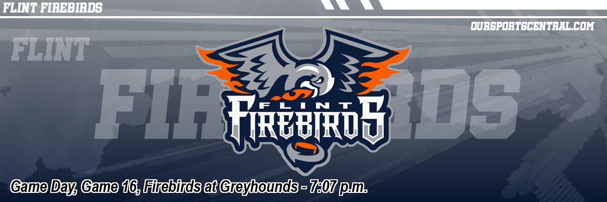 Game Day, Game 16, Firebirds at Greyhounds - 7:07 p.m.