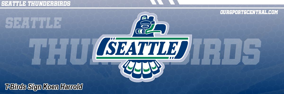 T-Birds Sign Koen Harrold