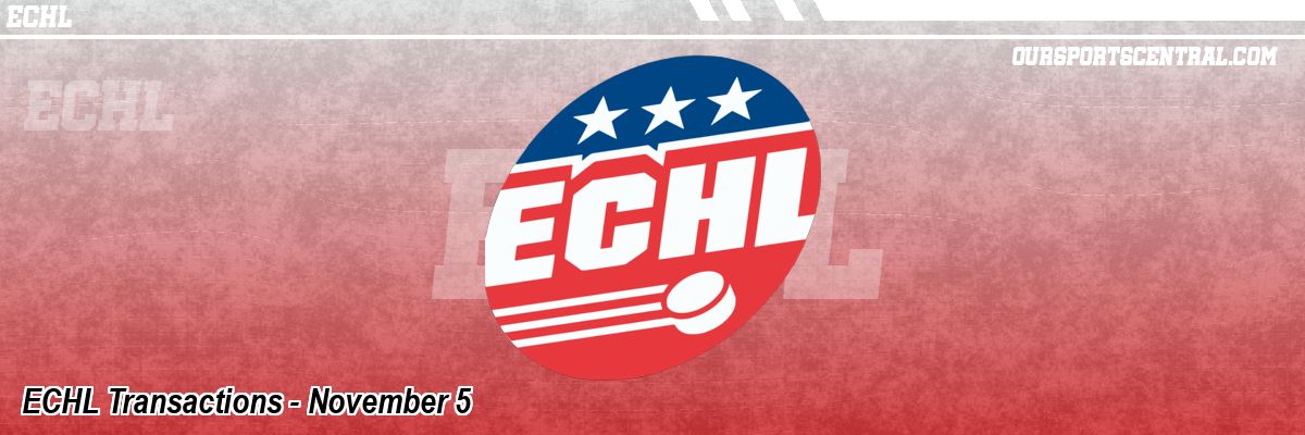 ECHL Transactions - November 5