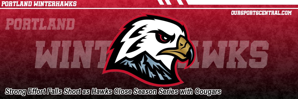 Strong Effort Falls Short as Hawks Close Season Series with Cougars