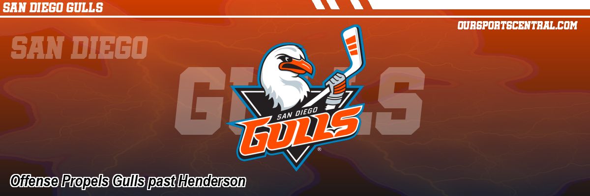 Offense Propels Gulls past Henderson