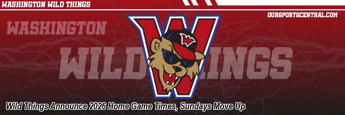 Wild Things Announce 2026 Home Game Times, Sundays Move Up