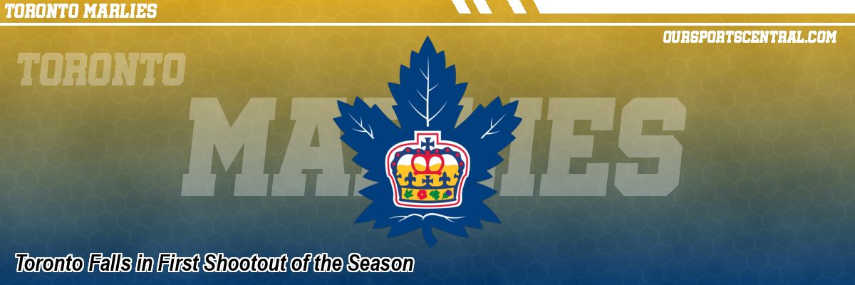 Toronto Falls in First Shootout of the Season