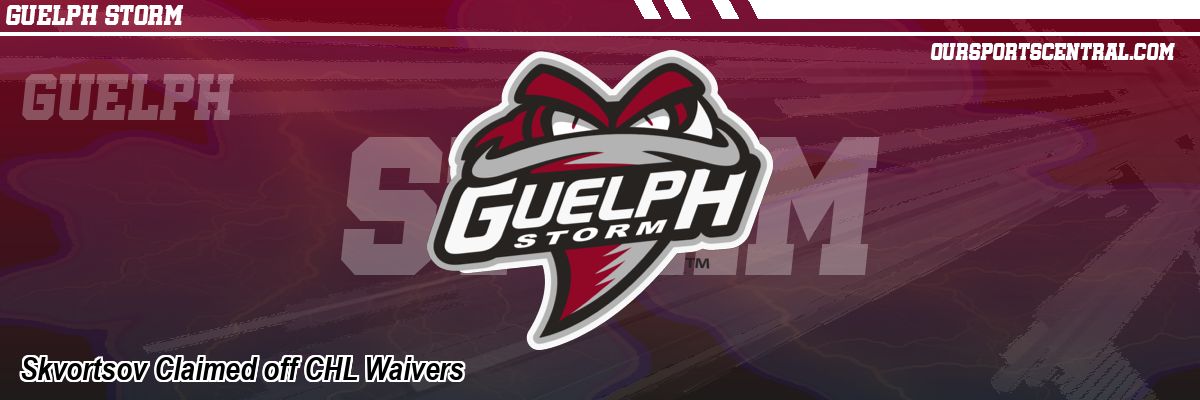 Skvortsov Claimed off CHL Waivers