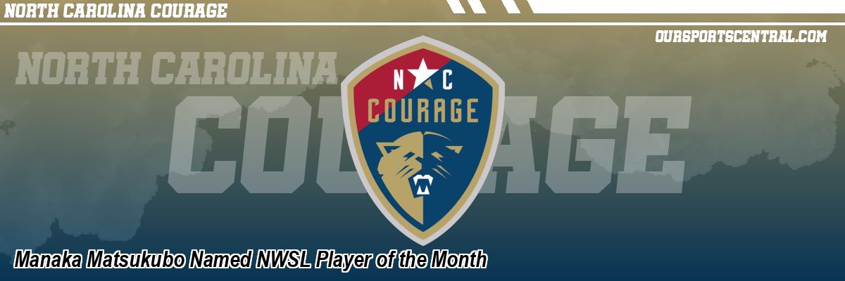Manaka Matsukubo Named NWSL Player of the Month