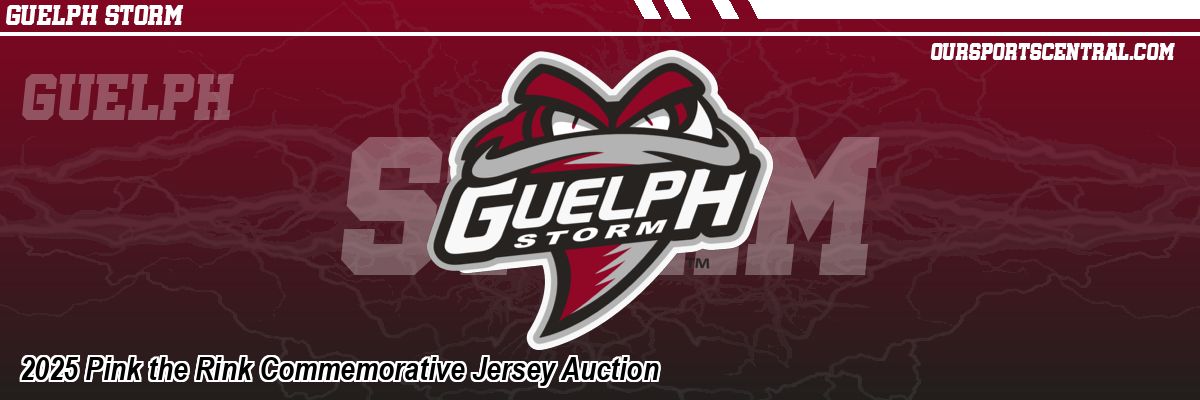 2025 Pink the Rink Commemorative Jersey Auction
