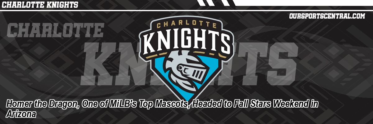 Homer the Dragon, One of MiLB's Top Mascots, Headed to Fall Stars Weekend in Arizona