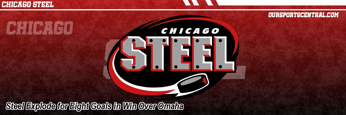 Steel Explode for Eight Goals in Win Over Omaha