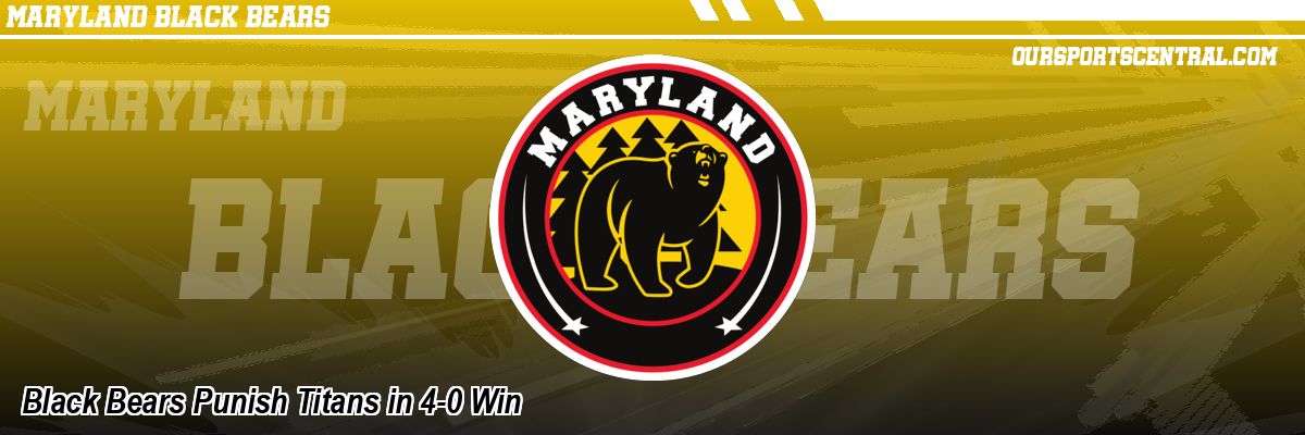 Black Bears Punish Titans in 4-0 Win