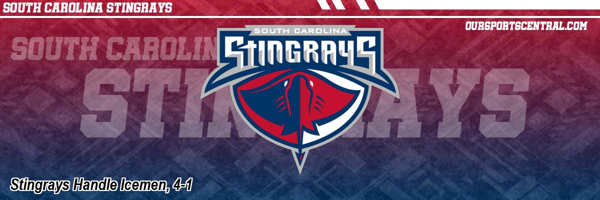 Stingrays Handle Icemen, 4-1