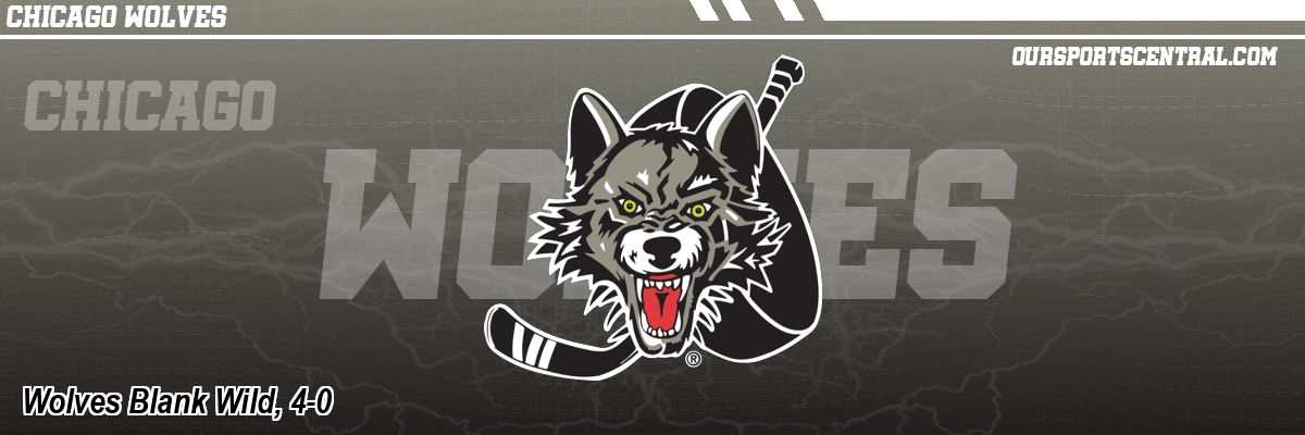 Wolves Blank Wild, 4-0