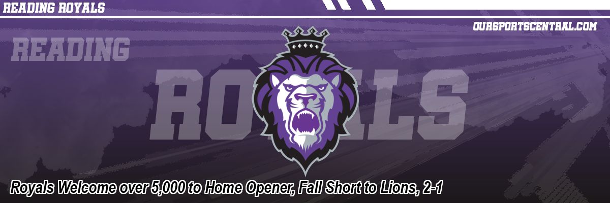 Royals Welcome over 5,000 to Home Opener, Fall Short to Lions, 2-1