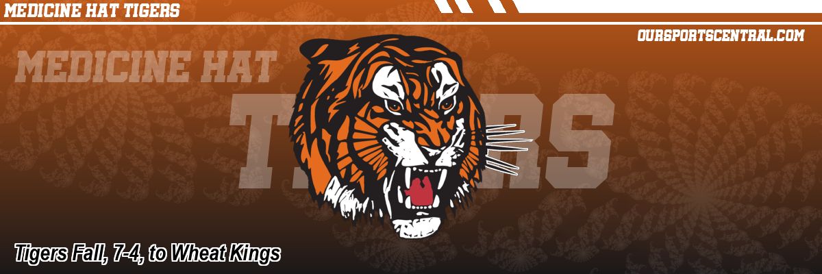 Tigers Fall, 7-4, to Wheat Kings