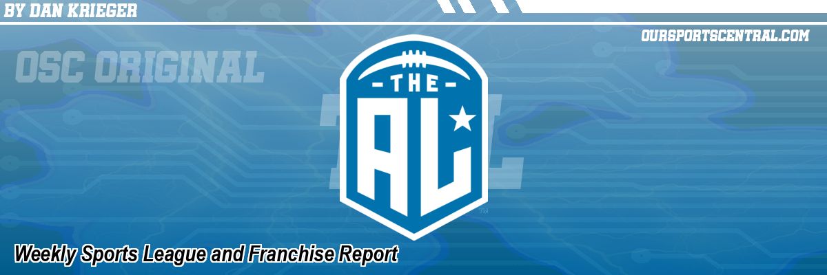 Weekly Sports League and Franchise Report