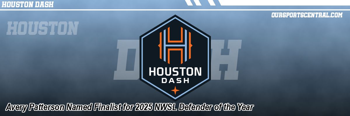 Avery Patterson Named Finalist for 2025 NWSL Defender of the Year
