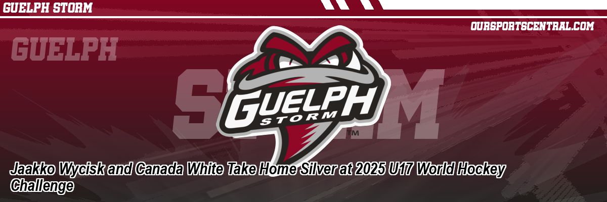 Jaakko Wycisk and Canada White Take Home Silver at 2025 U17 World Hockey Challenge