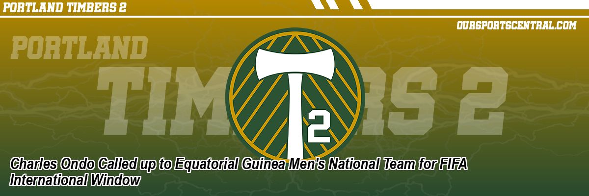 Charles Ondo Called up to Equatorial Guinea Men's National Team for FIFA International Window