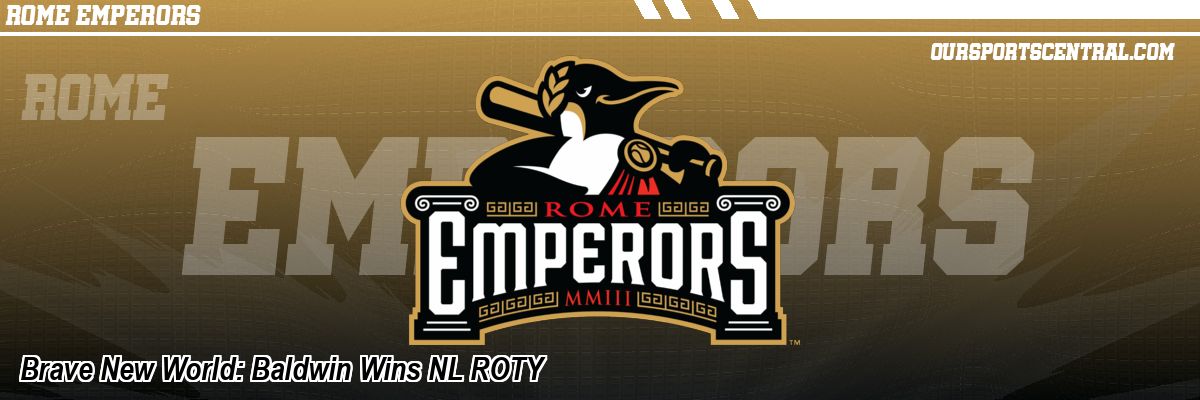 Brave New World: Baldwin Wins NL ROTY