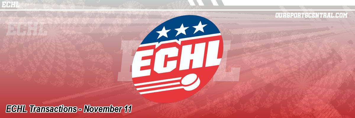 ECHL Transactions - November 11