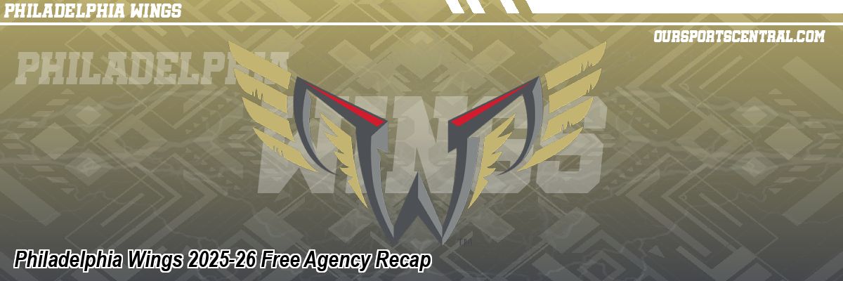 Philadelphia Wings 2025-26 Free Agency Recap
