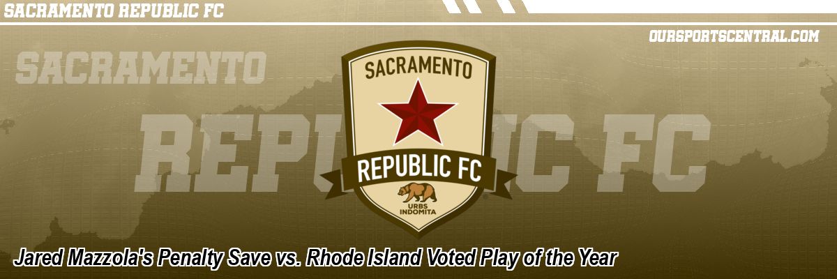 Jared Mazzola's Penalty Save vs. Rhode Island Voted Play of the Year