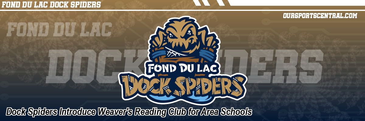 Dock Spiders Introduce Weaver's Reading Club for Area Schools