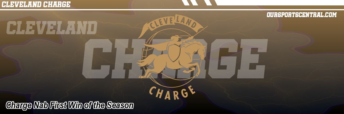 Charge Nab First Win of the Season