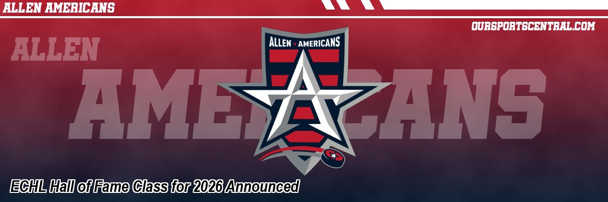 ECHL Hall of Fame Class for 2026 Announced