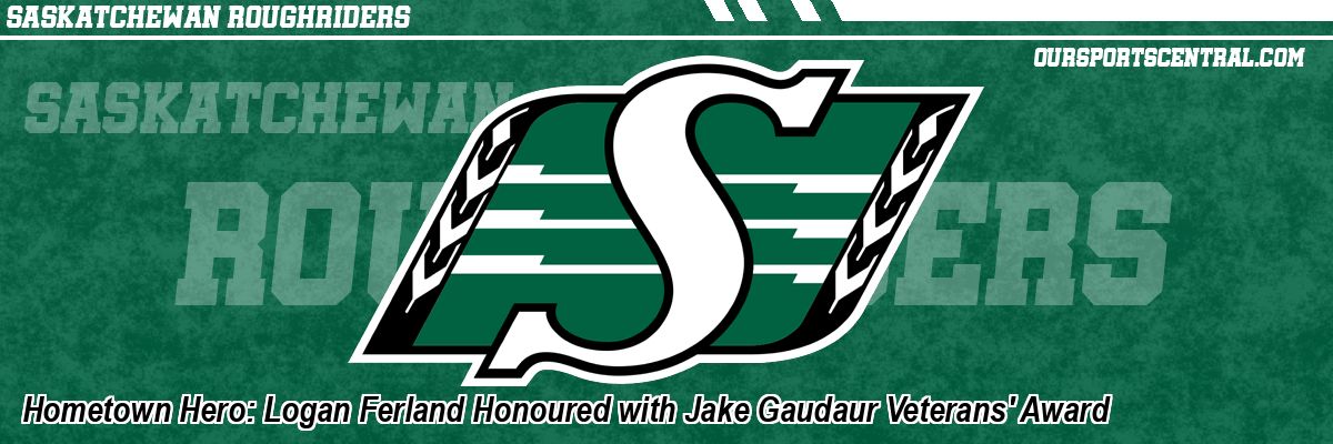 Hometown Hero: Logan Ferland Honoured with Jake Gaudaur Veterans' Award